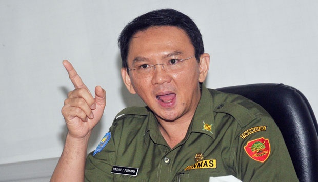 Gubernur Jakarta Basuki Tjahaja Purnama