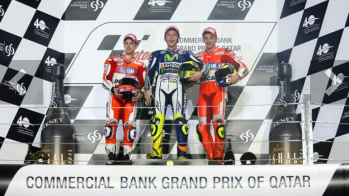 Valentino Rossi Juara MotoGP Qatar