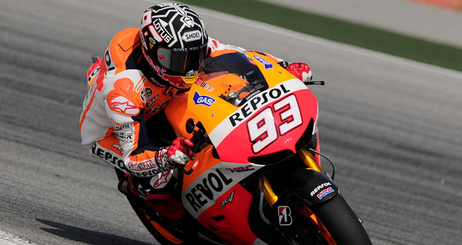 Marc Marquez urutan 1 start Argentina GP
