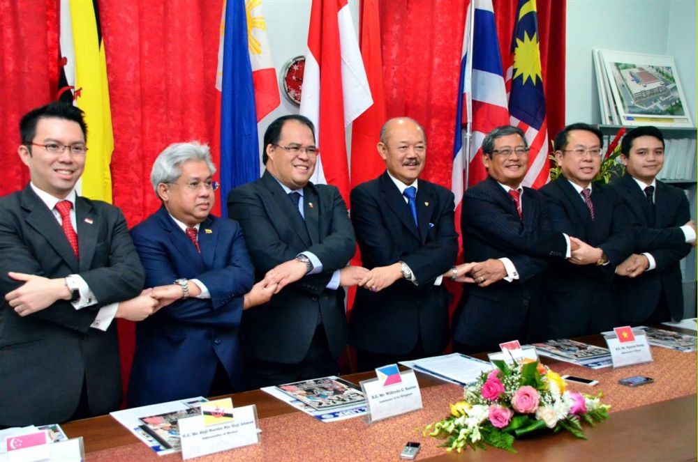 Hari Jadi ASEAN ke-48 di Doha, dihadiri para dubes (kuntum)