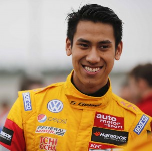 Sean Gelael (Ina), dari tim Jagonya Ayam with Carlin. (seangp.com)