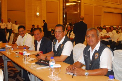 Para peserta Rakernas dan Munaslub PP IMI di Surabaya.
