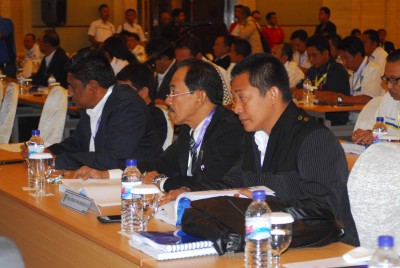 Para peserta Rakernas dan Munaslub PP IMI di Surabaya.