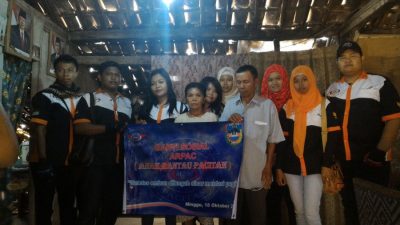 Kegiatan sosial Arpac belum lama ini.