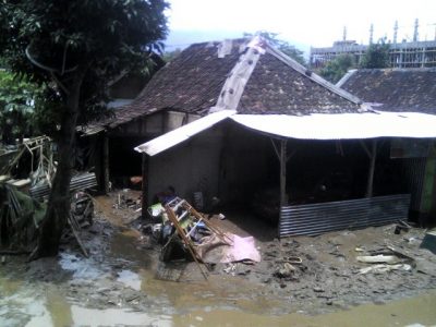 Akibat banjir Garut. (Yat.R) 