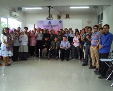 Para peserta Workshop Pendampingan Jurnal Bidang Ilmu Komunikasi yang diselenggarakan APJIKI dan Fakultas Ilmu Komunikasi Universitas Pancasila, Kamis.  (nh)  