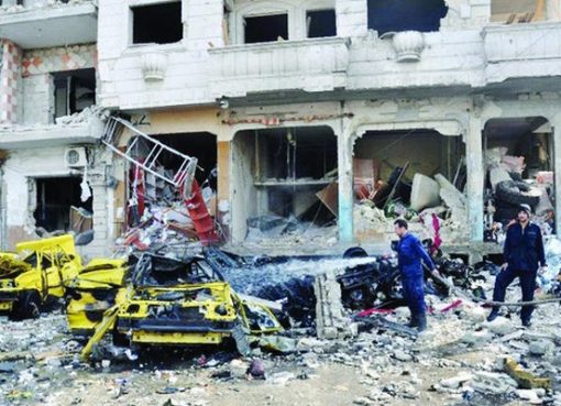 Korban bom di Damaskus. (Foto: AFP)