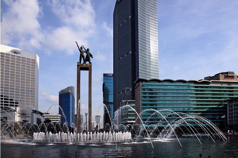 Ilustraasi, tugu selamat datang Jakarta. (Foto:http://wisataindonesia.biz)