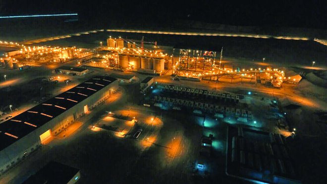 Al-Duwaihi, tambang emas terbesar di Kerajaan, adalah tambang terbaru yang dimiliki dan dikelola Saudi Arabian Mining Co. (Maaden). (Foto: Arab News)