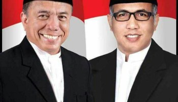 Pasangan Gubernur dan Wakil Gubernur Aceh terpilih Irwandi Yusuf dan Nova Iriansyah. (Foto: lintas nasional.com)