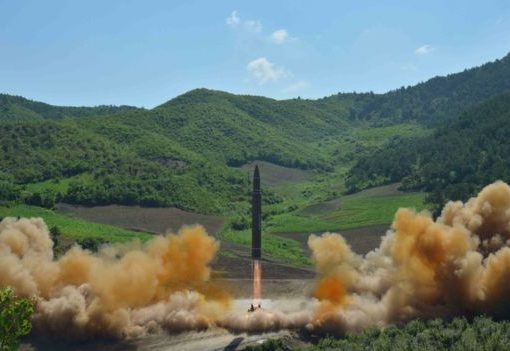 Media Korea Utara menyiarkan foto ini Selasa (4/7). (Foto: KCNA/BBC News)