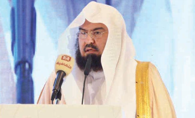 Kepala Presidensi Umum Urusan Dua Masjid Suci, Abdulrahman Al-Sudais. (Foto: Arab News)