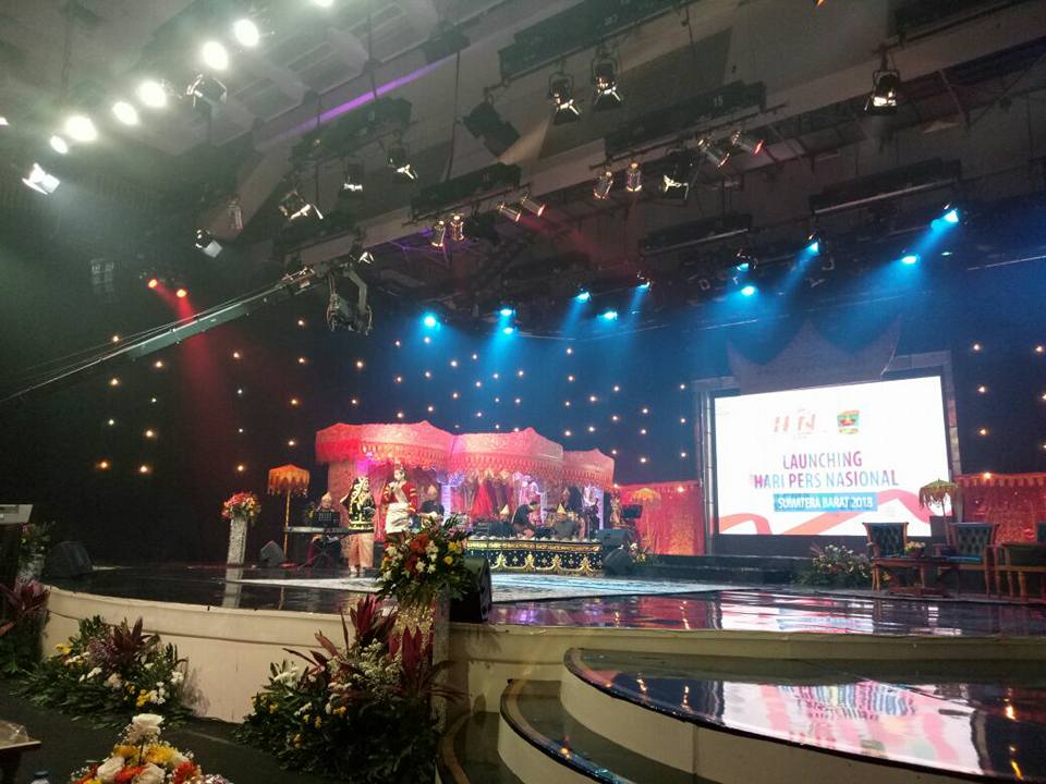 Peresmian HPN 2018 Sumbar. (Foto: Repro WA PWI Lintas Provinsi)