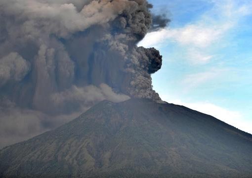 Gunung Agung, di Karangasem, Bali. (Foto: Dokumentasi Li[putan6 News)