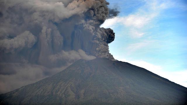Gunung Agung, di Karangasem, Bali. (Foto: Dokumentasi Li[putan6 News)