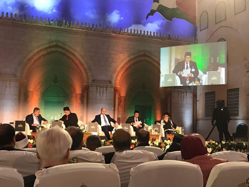 Menag Lukman jadi Pembicara Kunci pada Konferensi Internasional di Mesir. (Foto: Website Kemenag)