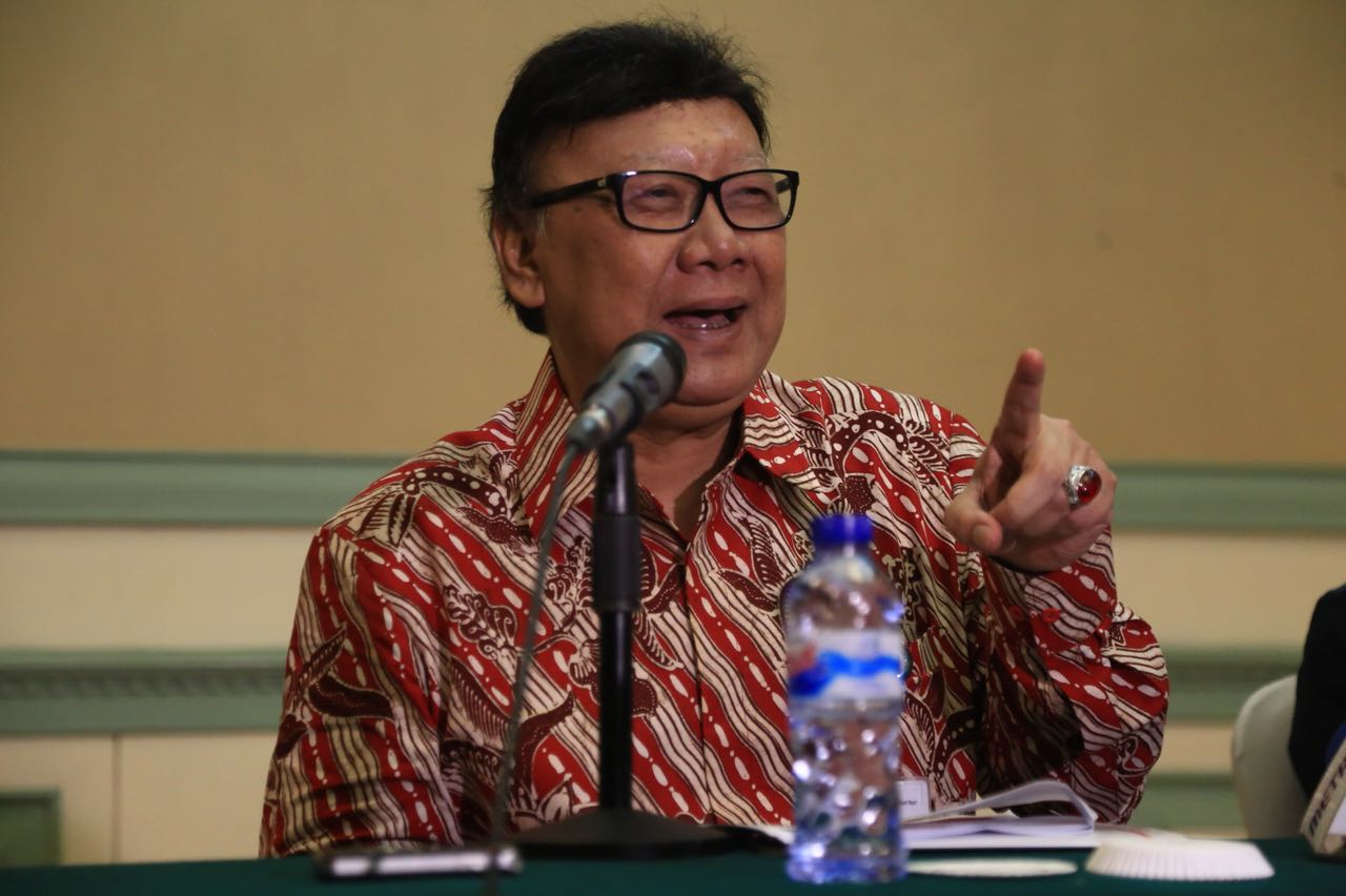 Mendagri Tjahjo Kumolo (Foto: Kemendagri)