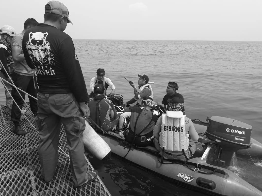 Tim SAR pencari pesawat dan korban Lion Air JT 610. (Foto: lionair.co.id.)