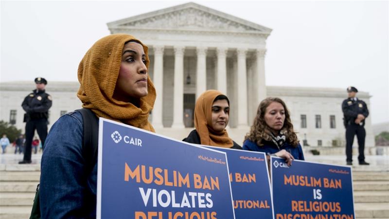 Permusuhan terhadap Muslim meningkat di AS sejak terpilihnya Trump. (Foto: AP/Al Jazeera)