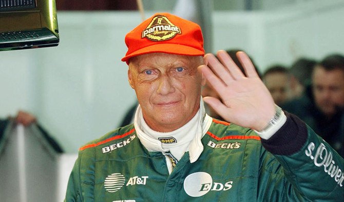 Niki Lauda, diabadikan Januari 2002. (Foto: File AFP/Arab News)