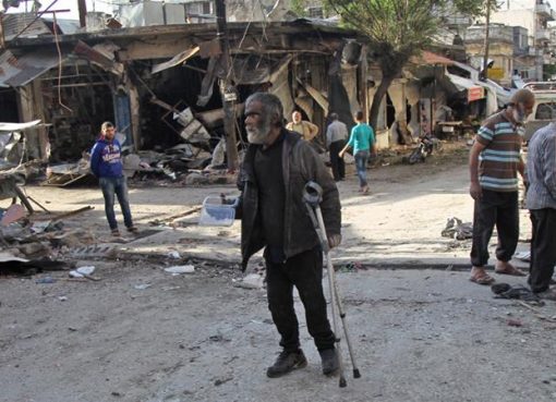 Pasukan Suriah yang didukung sekutunya Rusia telah mengintensifkan serangan bom di Idlib dan provinsi-provinsi tetangga. (Foto: AFP/Al Jazeera)