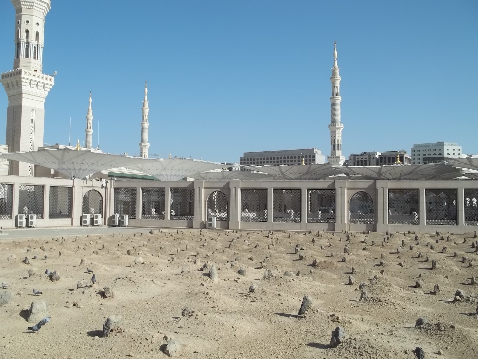 Komplek makam Baqi di Madinah. (Foto: Repro Suara Muslim)