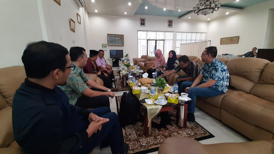 Tim Satgas saat berkoordinasi dengan pihak Kanwil Kemenag Sumut. (Foto: kemenag.go.id)