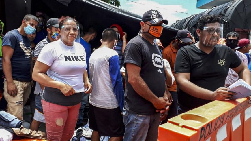Nikaragua mencegah masuknya ratusan warganya dari Kosta Rika dengan alasan kekhawatiran COVID-19. (Foto AFP/Al Jazeera)