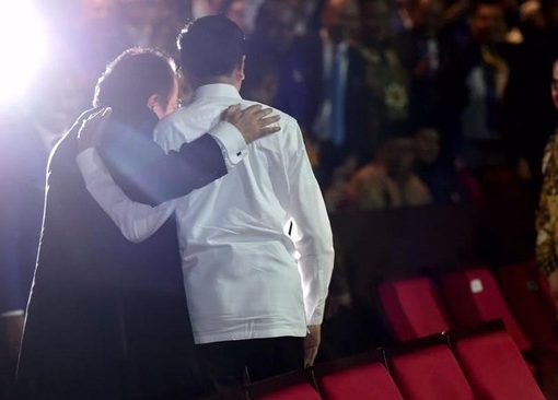 Jokowi dan Surya Paloh.