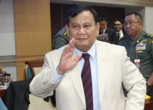 Menhan Prabowo Subianto.
