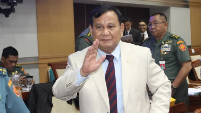 Menhan Prabowo Subianto.