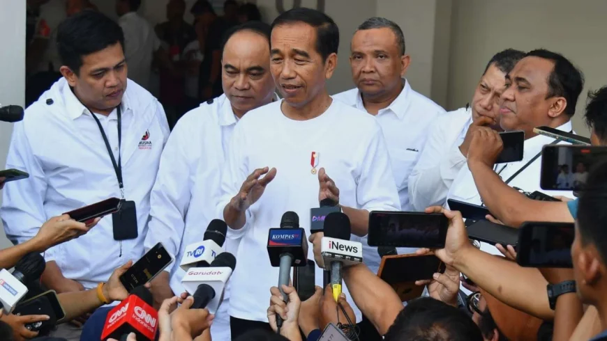 Presiden Jokowi di Acara Puncak Musra Indonesia.