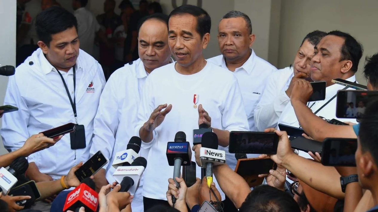 Presiden Jokowi di Acara Puncak Musra Indonesia.