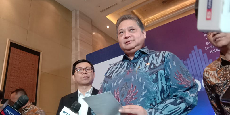 Menko Perekonomian Airlangga Hartarto.