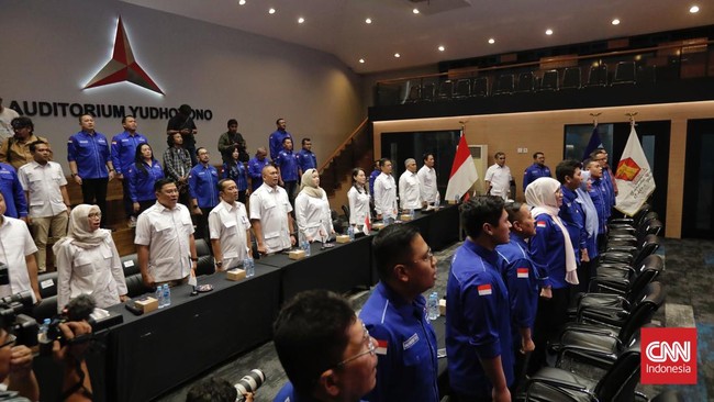 Partai Gerindra bertamu ke markas Partai Demokrat, Kamis (20/7).