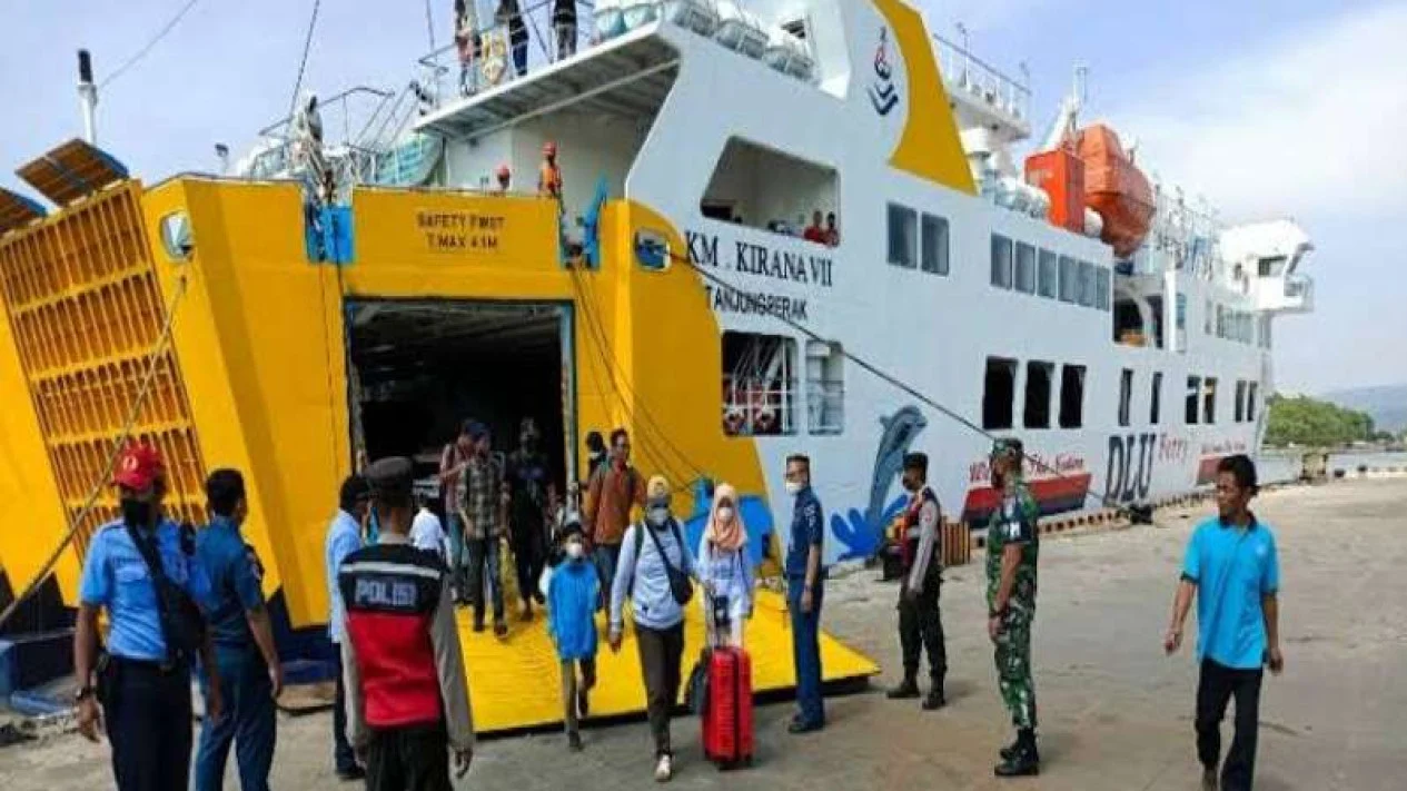Pelabuhan Lembar Lombok Barat, NTB.