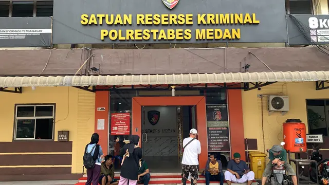 Kantor Polrestabes Medan.