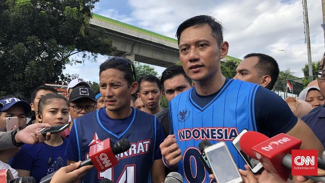 Sandiaga-AHY mencuat.