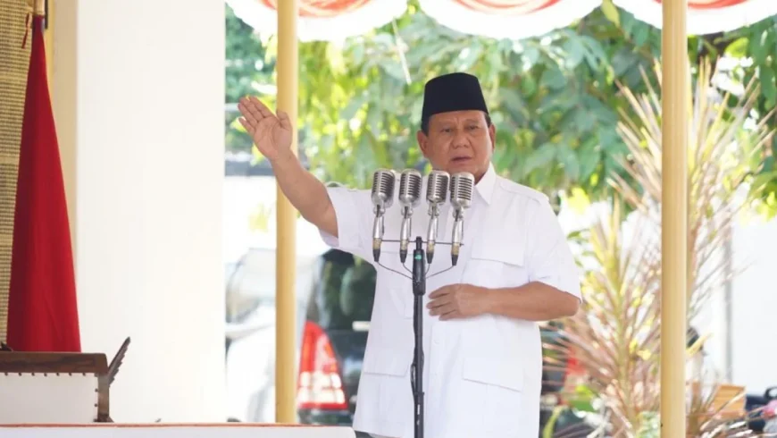 Ketua Umum Partai Gerindra, Prabowo Subianto.