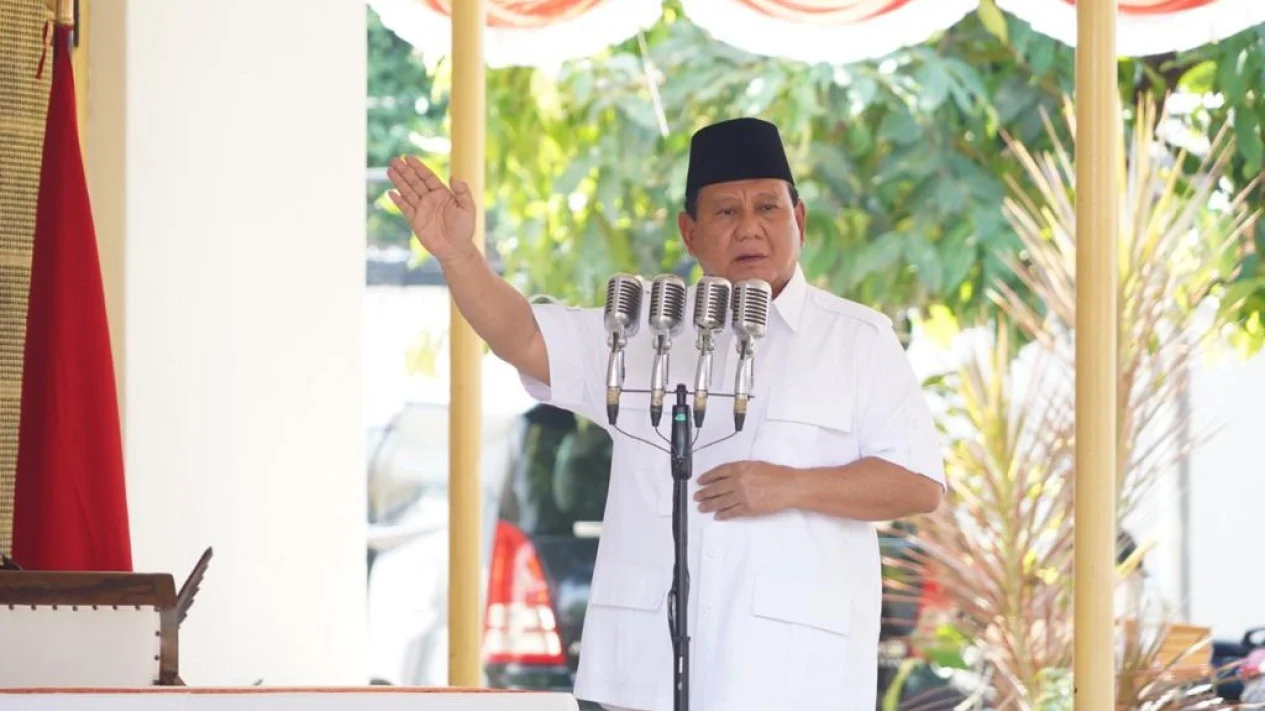Ketua Umum Partai Gerindra, Prabowo Subianto.