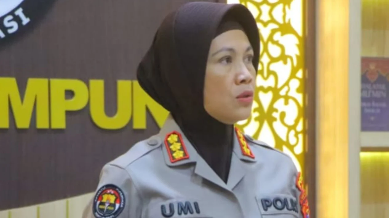 Kombes Pol Umi Fadillah Astutik, Kabid Humas Polda Lampung.