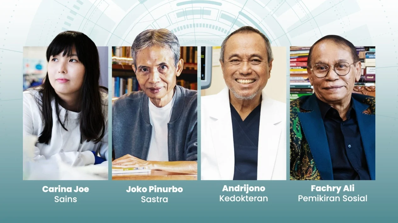 Penerima Penghargaan Achmad Bakrie XIX Tahun 2023.
