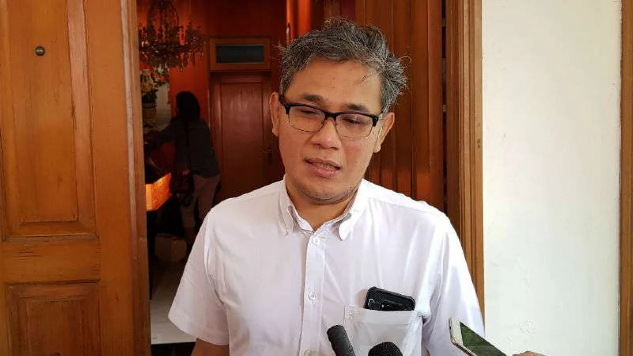Politikus PDIP yang juga mantan aktivis Reformasi '98 Budiman Sudjatmiko.