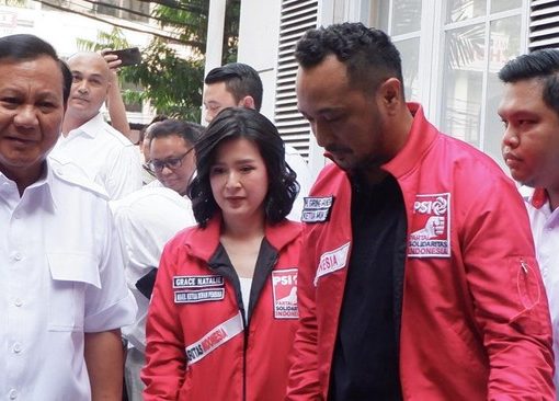 Prabowo di Markas PSI