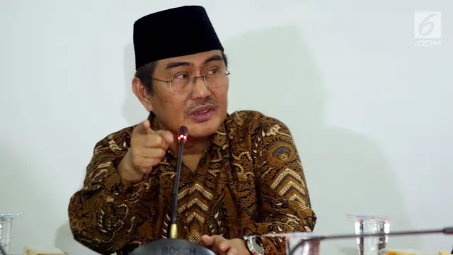 Ketua Ikatan Cendekiawan Muslim Indonesia (ICMI) Jimly Asshiddiqie