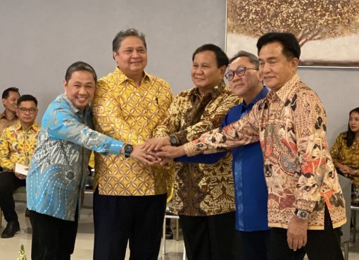 Pertemuan Koalisi Indonesia Maju Jelang Pilpres 2024.