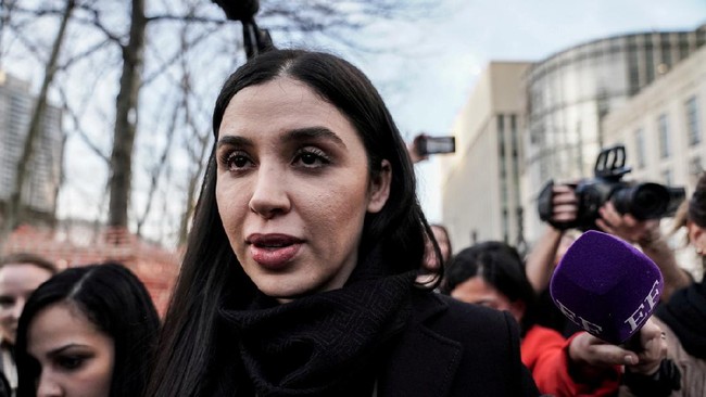Istri gembong narkoba Meksiko El Chapo, Emma Coronel Aispuro, bebas dari tahanan AS.