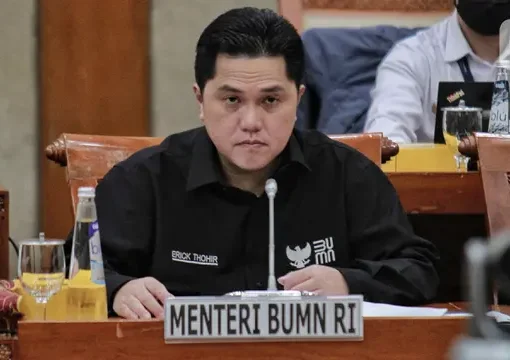 Menteri BUMN Erick Thohir.