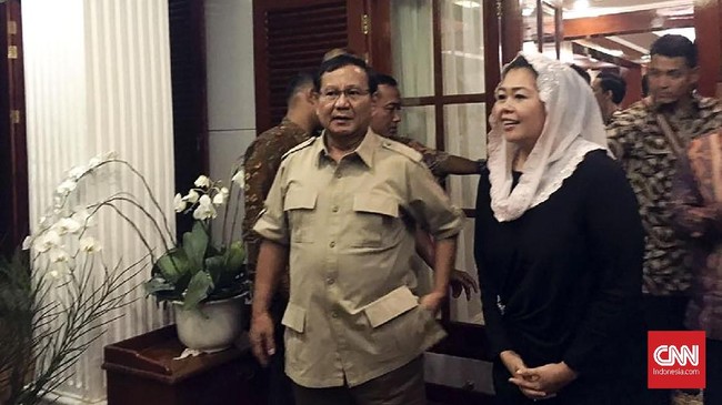 PrPrabowo dan Yenny Wahid.