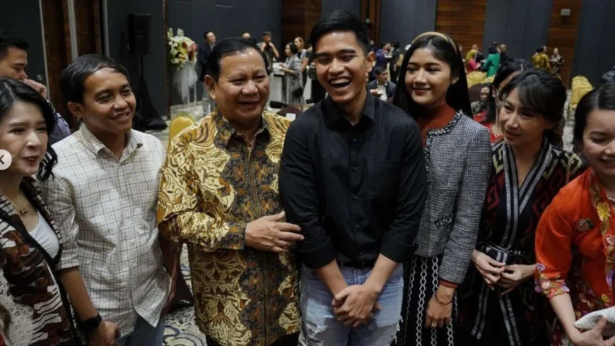 Prabowo ketemu Kaesang.